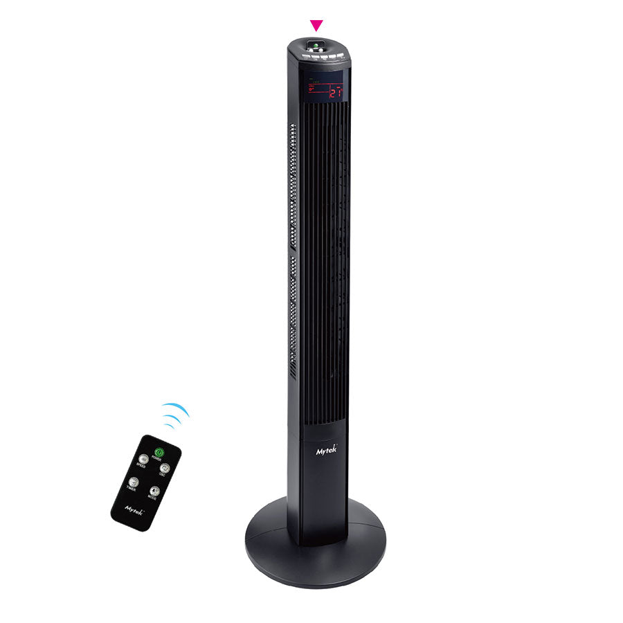 Mytek Ventilador 3358, 3 Velocidades, 46", Negro