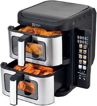 Mirati Freidora de Aire MFD11, 11 Litros, 1800W, 200 °C, Negro