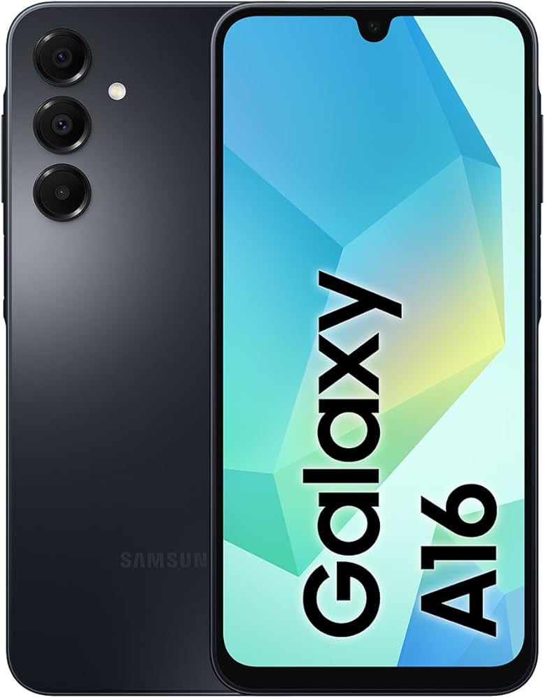 Samsung Galaxy A16 6.7" Dual SIM, 128GB, 4GB RAM, Negro