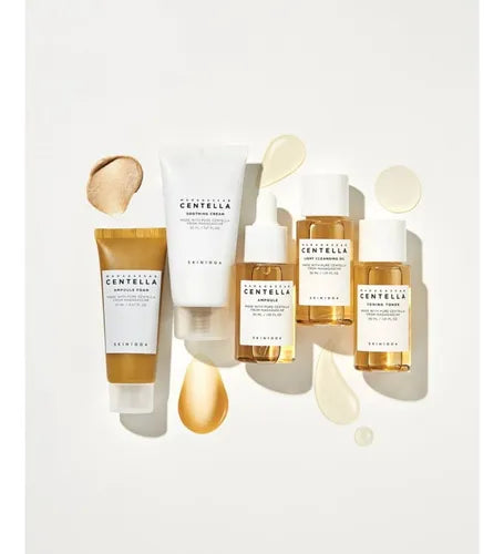 Skin1004 Madagascar Centella Travel Kit, Juego De 5 Piezas Momento de aplicación Día/Noche Tipo de piel Todo tipo de piel