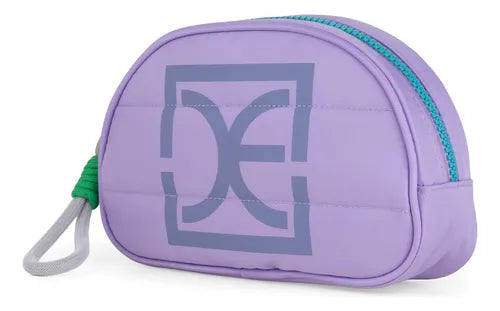 Cosmetiquera Cierre Sencillo Cloe Arathi Mediano Color Lila