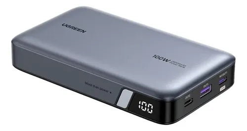 Cargador Portátil Ugreen Power Bank 25188, 20Ah, Gris
