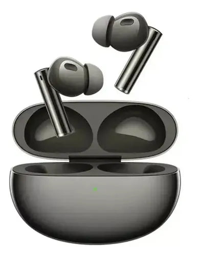 Audifonos Realme Air 6 Pro 50db Hifi Unit Dual Coaxial 40h Battery Color Twilight black Luz Twilight black