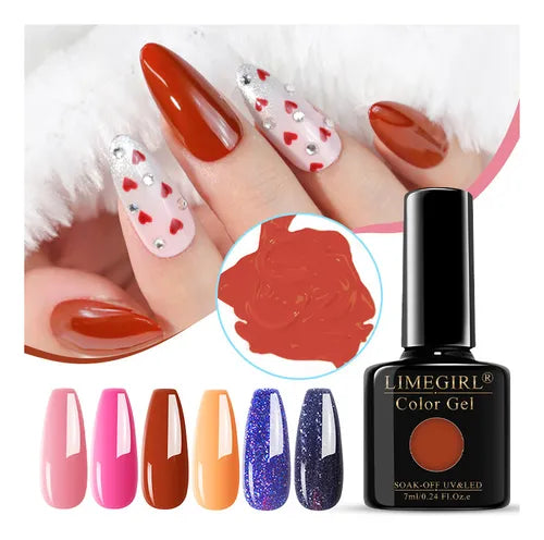 Kit De Lámpara De Extensión Para Uñas De Poligel, 57 Color Mjdtz-03-x9-2