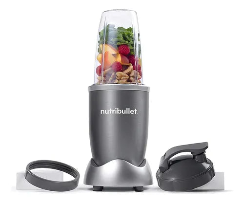 Licuadora portátil Nutribullet 600-series 5 accesorios 600W 710 mL gris con vaso de tritan - Incluye 5 accesorios