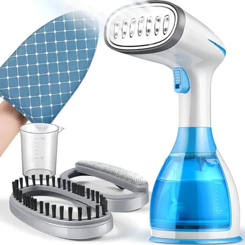 800W Plancha de Vapor para Ropa Vertical y Horizontal Portátil 350ML Vaporizador Ropa Plancha