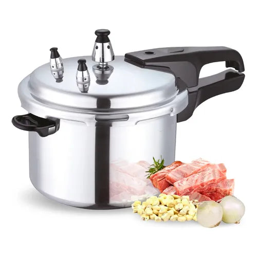 Olla Express De Presión Aluminio 8 Lts Válvula De Seguridad