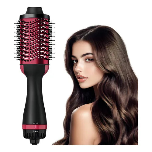 Cepillo Secador Cabello Eléctrico Sasha Oval Peine Secadora Aire Alisador Alaciador Voluminizador