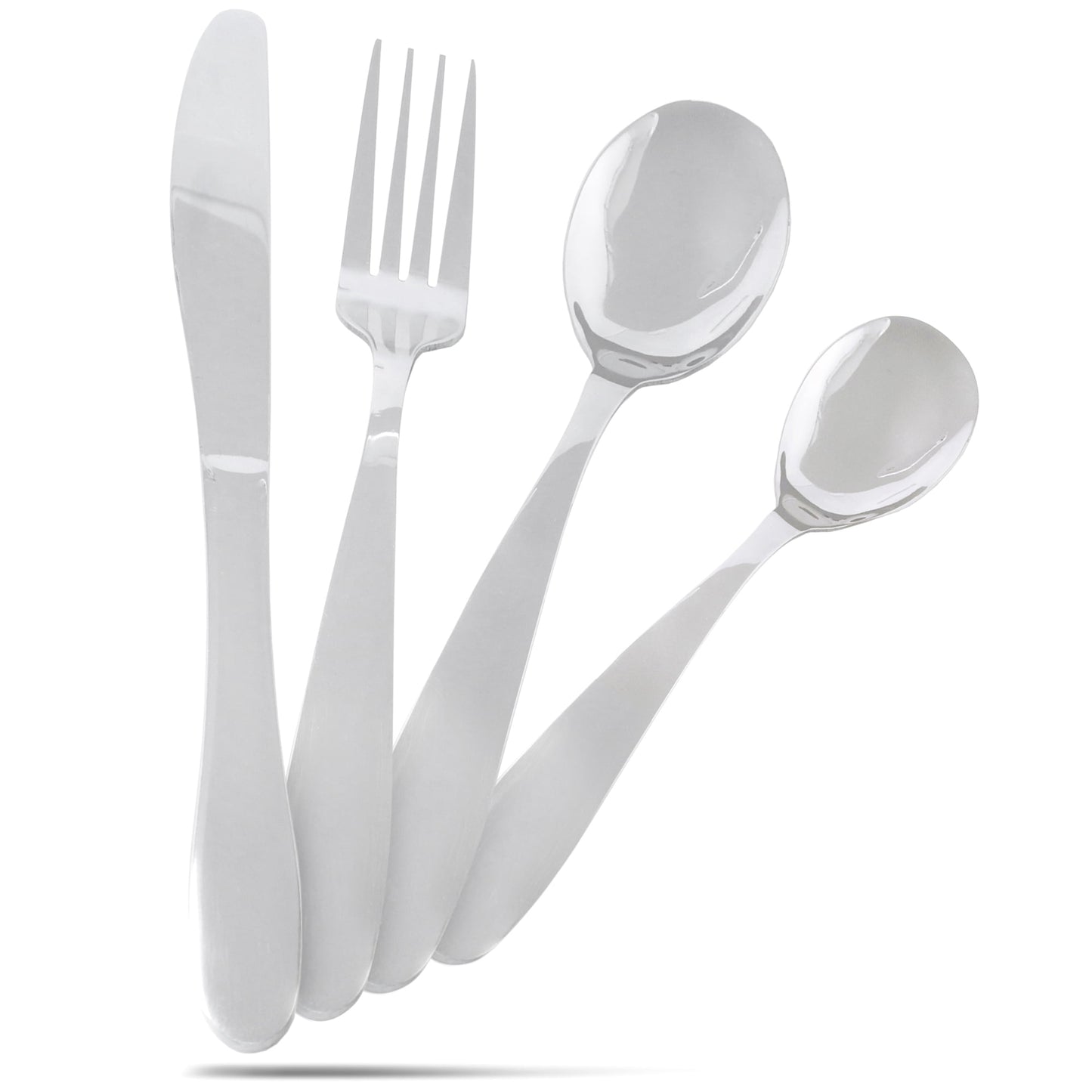 Aquila Juego de Cubiertos Bilbao, 24 Piezas, Acero Inoxidable