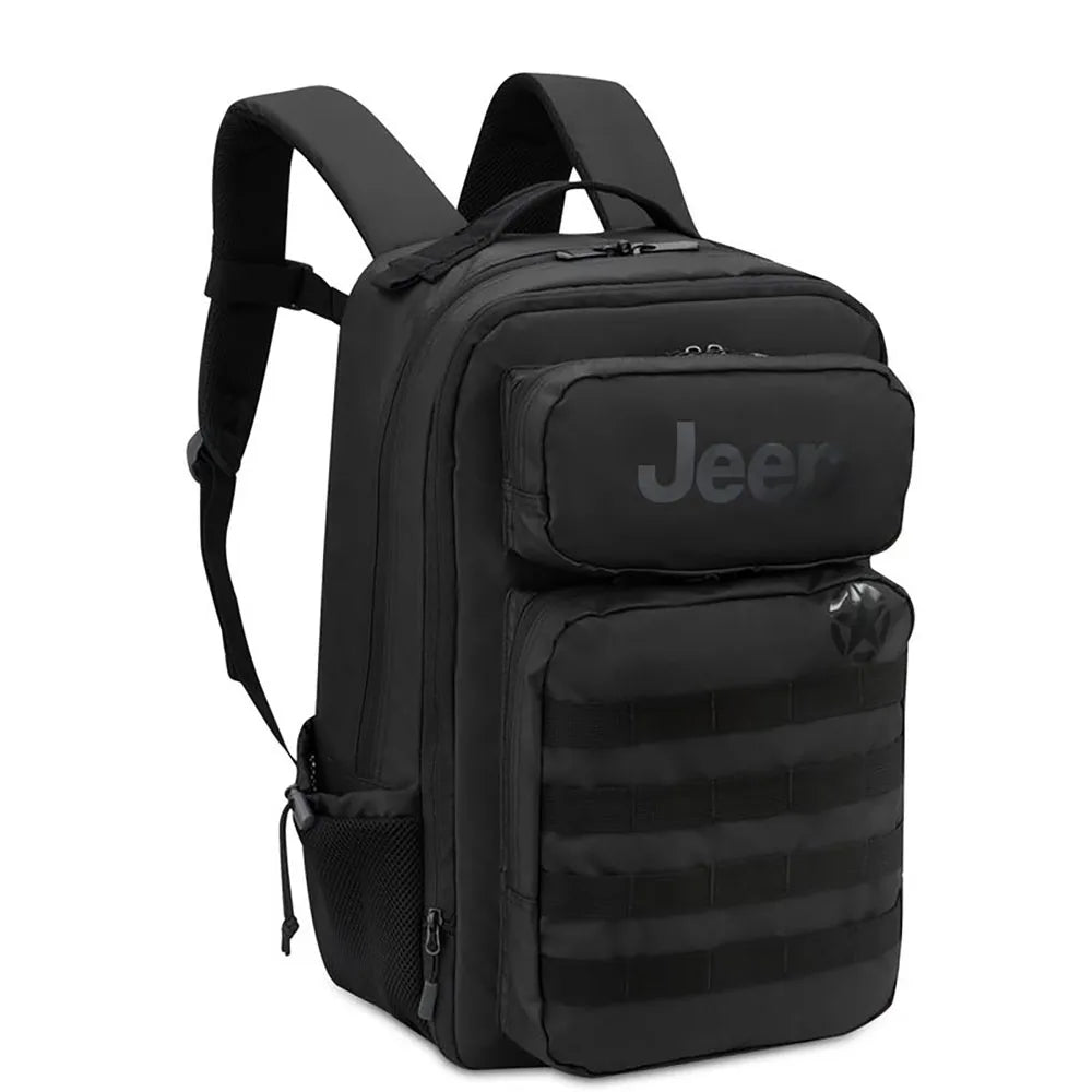 Jeep Mochila J0274461000 de Poliéster para Laptop 15.6", Negro