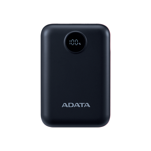 Cargador Portátil Adata Power Bank C10022, 10.000mAh, Negro