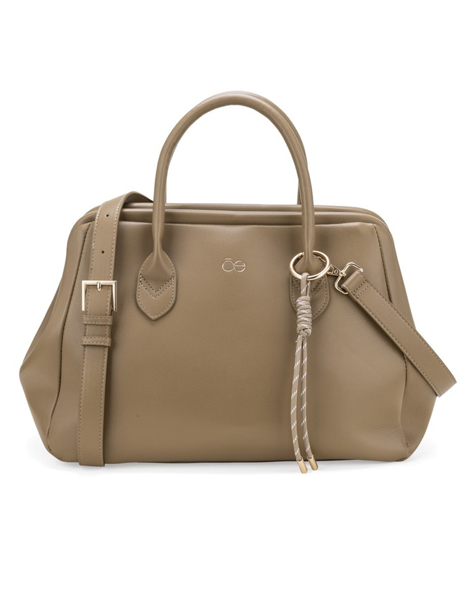 Bolsa satchel Ibidia de piel para mujer CLOE