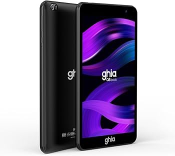 Tablet Ghia A8 Book 8 7" 1280x800, 64GB, 4GB RAM, Android 14, Negro