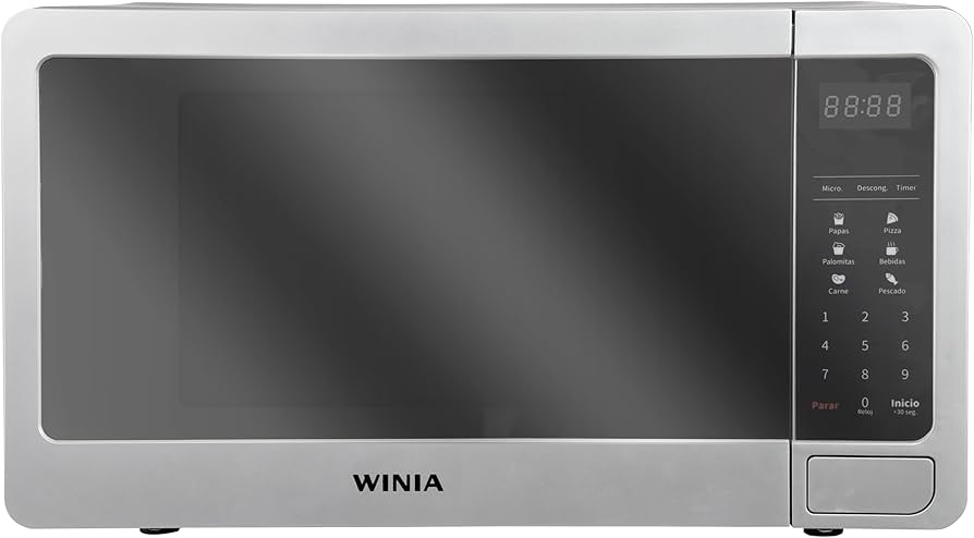 Winia Horno de Microondas KOS-63MSSA, 0.7 Pies Cúbicos, Plata