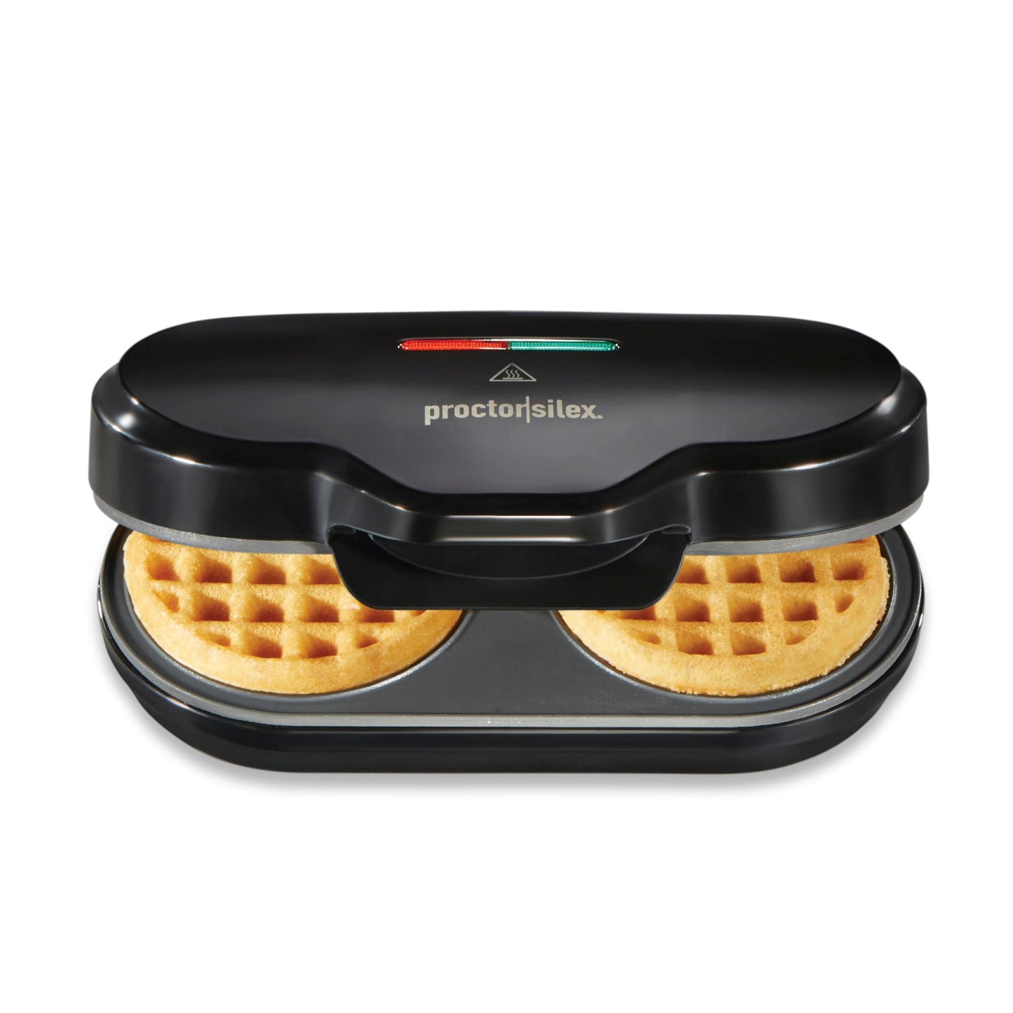 Proctor Silex Waflera 26102, 2 Porciones, Negro