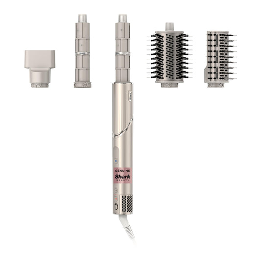 Shark Cepillo Secador FlexStyle HD430, 3 Velocidades, 1300W, Beige