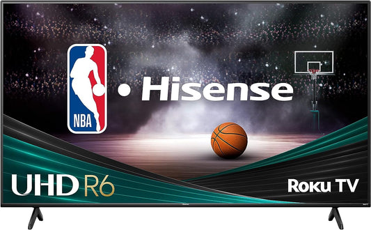 Televisor Hisense De 55 Pulgadas, Serie R6, 4k Ultra Roku Tv