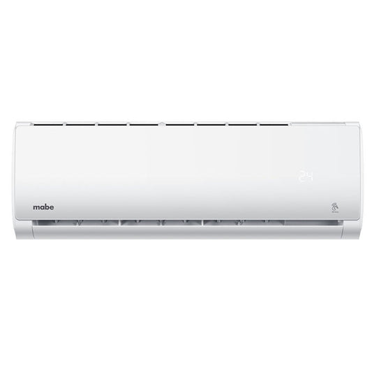 Aire Acondicionado Mini Split Tradicional Frío-Calor 220 V 1 Tonelada (12,000 BTU) Blanco Mabe - MMT12HDBWCAM3