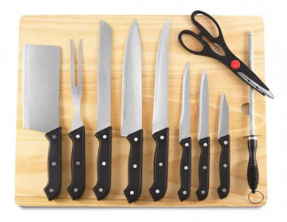 Euroline Juego de Cuchillos JC1111, 10 Piezas