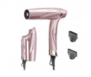 Llano Secadora Profesional LL-PC001, 3 Velocidades, 1400W, Rosa