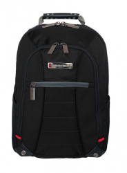 Swiss Mobility Mochila OLTEN-117BK de Poliéster para Laptop 17", Negro