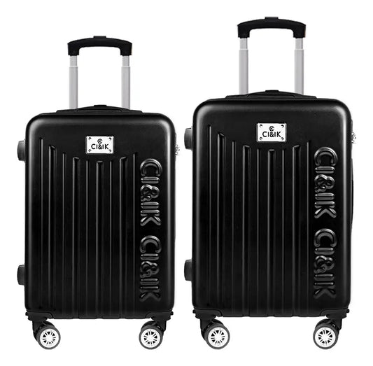 Set Maletas De Viaje Rígidas 18 Y 20 Pulgadas Con Candado