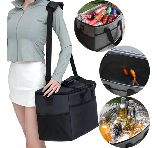 Mochila Hielera Térmica Impermeable Portátil De Camping 25 L