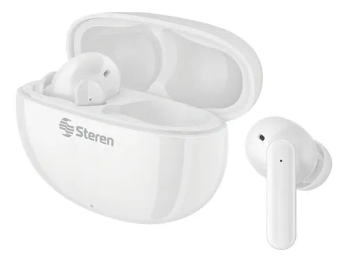 Steren Audífonos con Micrófono AUD-7920BL, Bluetooth, Inalámbrico, USB-C, Blanco