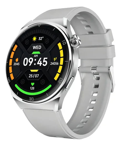 Aiwa Smartwatch Aiwatch Active, Touch, Bluetooth 5.3, Android/iOS, Gris - A prueba de Salpicaduras