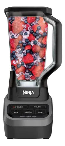 Ninja Licuadora Blender CO650B, 2 Litros, 1000W, 4 Velocidades, Negro