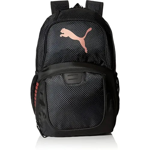 Mochila Escolar Para Laptop Hombre Puma Viaje Deportiva Color Negro