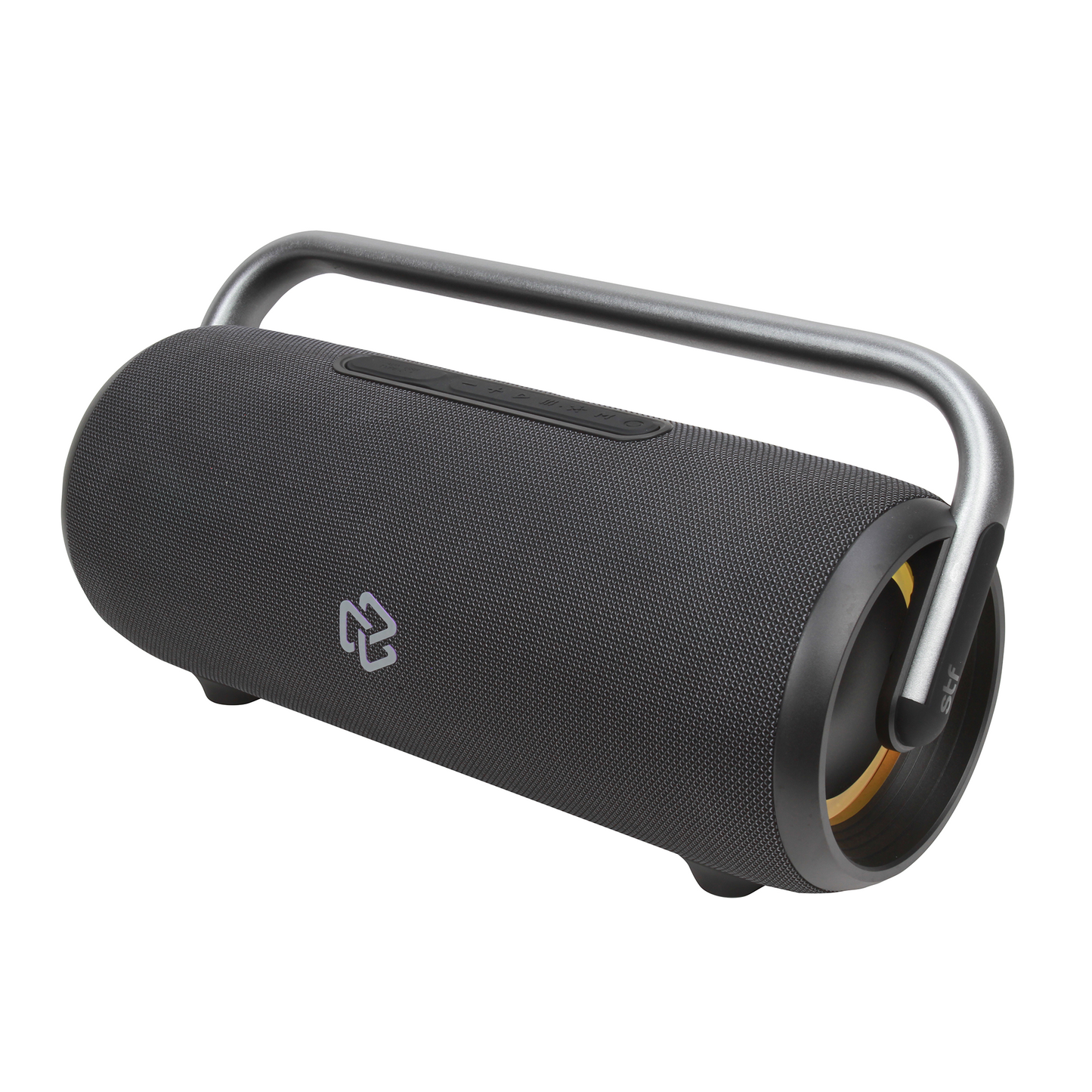 STF Bocina Portátil Boost Power Max, Bluetooth, Inalámbrico, USB-C, 110W, Negro - Resistente a Polvo/Agua