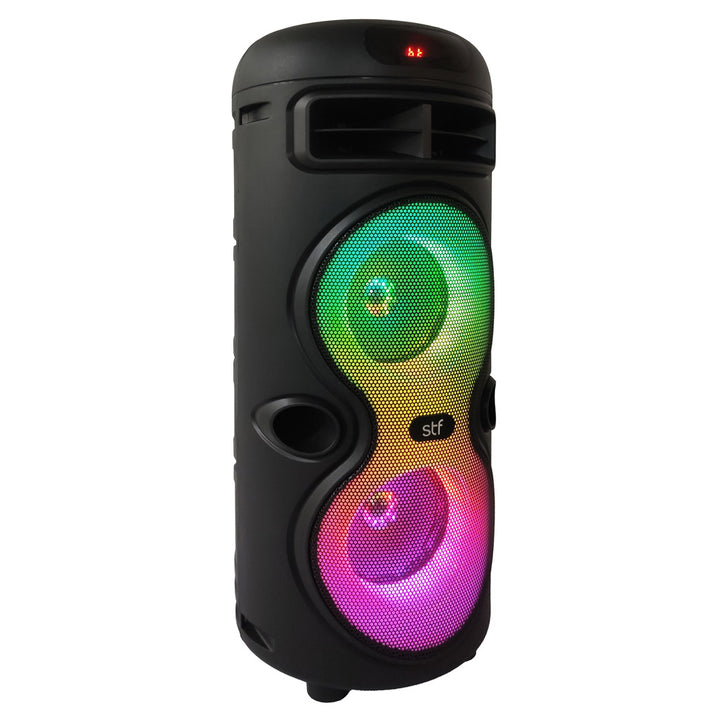 STF Bocina Portátil Hoss Tower, Bluetooth, Inalámbrico, USB-A, 10W, Negro