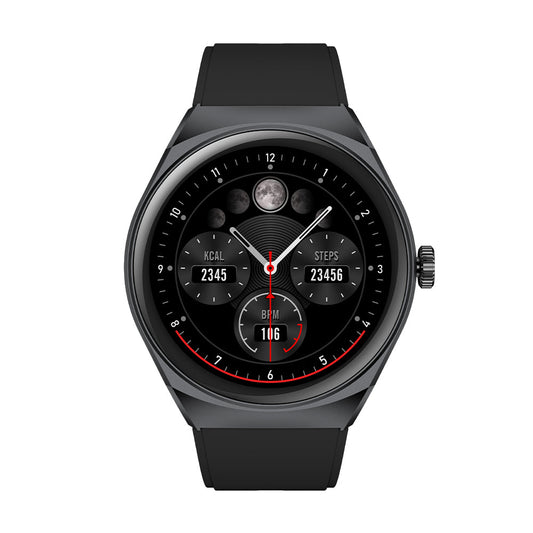 STF Smartwatch Kronos Trek, Android/iOS, Negro - Resistente al Agua