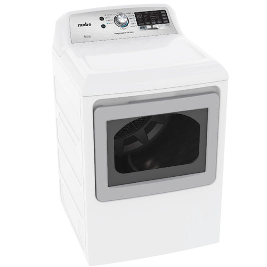 Secadora Eléctrica 220 V 7.4 cu. ft. Blanca con Sanitizado Mabe - SME17R8MSBBP0