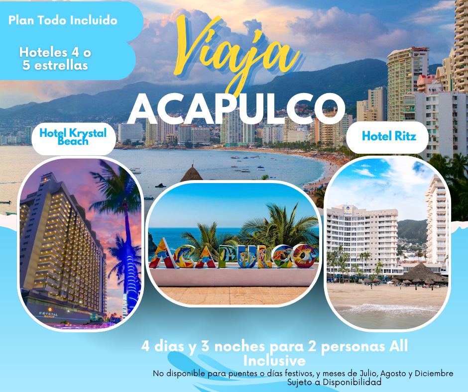 Paquete Hospedaje Todo Incluido Acapulco