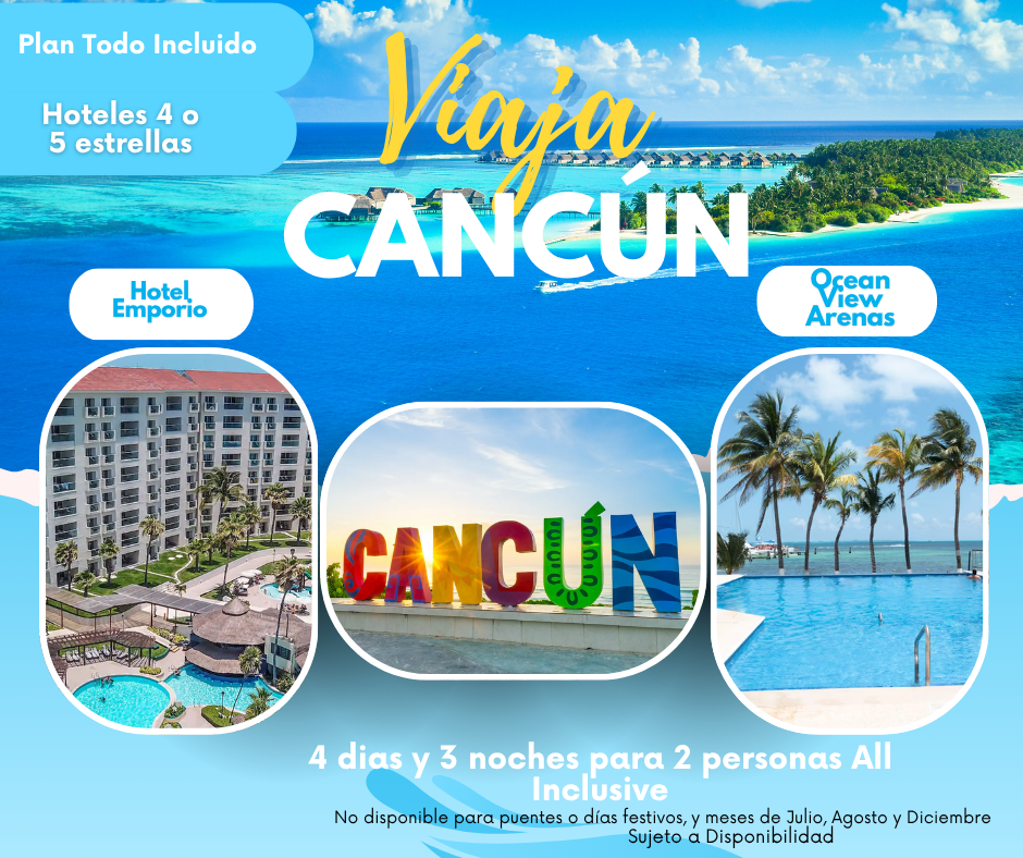 Paquete Hospedaje Todo Incluido Cancún