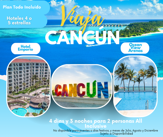 Paquete Hospedaje Todo Incluido Cancún