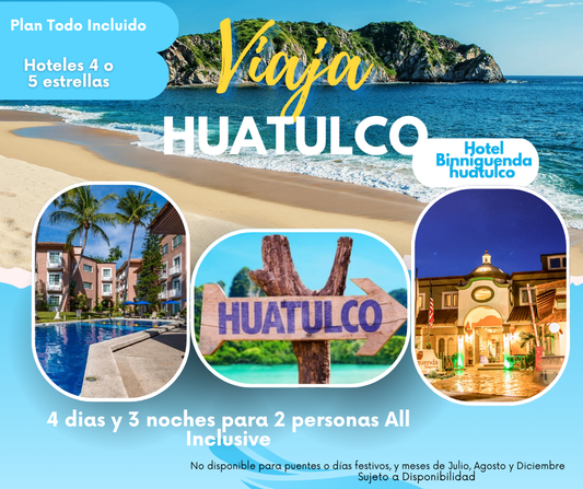 Paquete Hospedaje Todo Incluido Huatulco