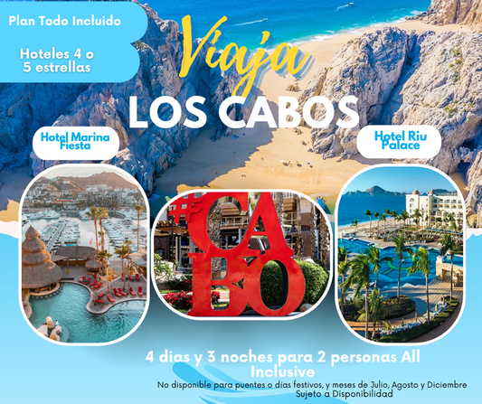 Paquete Hospedaje Todo Incluido Cabo San Luca