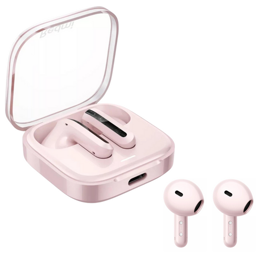 Xiaomi Audífonos Intrauriculares con Micrófono Redmi Buds 6 Active, Inalámbrico, Bluetooth, USB-C, Rosa