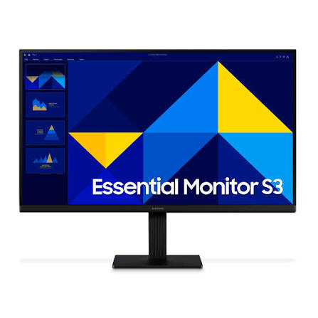 Monitor Samsung Essential S3 LED VA 24", 1920x1080 Full HD, 100Hz, HDMI, Negro