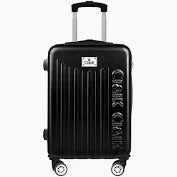 Valija CI&IK XLX-L8-58 38cm de ancho x 56cm de alto x 23cm de profundidad color negro